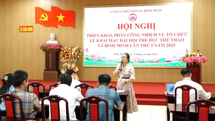 Bình Minh triển khai kế hoạch tổ chức Đại hội Thể dục Thể thao xã lần thứ I- Ảnh 3.