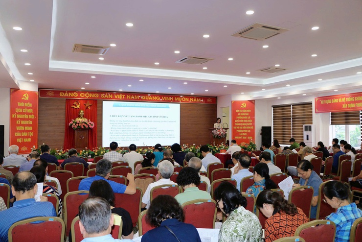Phường Phúc Lợi triển khai kế hoạch xét tặng danh hiệu Gia đình văn hóa, Tổ dân phố văn hóa năm 2025- Ảnh 1.