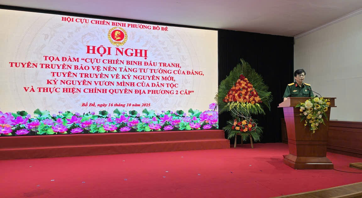 Tọa đàm Cựu chiến binh bảo vệ nền tảng tư tưởng của Đảng trong tình hình hiện nay- Ảnh 1.