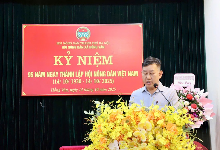 HỘI NÔNG DÂN XÃ HỒNG VÂN KỶ NIỆM 95 NĂM NGÀY THÀNH LẬP HỘI NÔNG DÂN VIỆT NAM (14/10/1930 - 14/10/2025)- Ảnh 3.