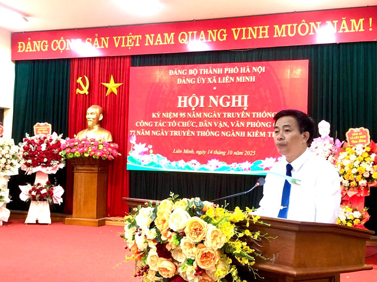 Kỷ niệm 95 năm Ngày truyền thống Công tác Tổ chức, Dân vận, Văn phòng cấp ủy và 77 năm Ngành Kiểm tra Đảng- Ảnh 3.