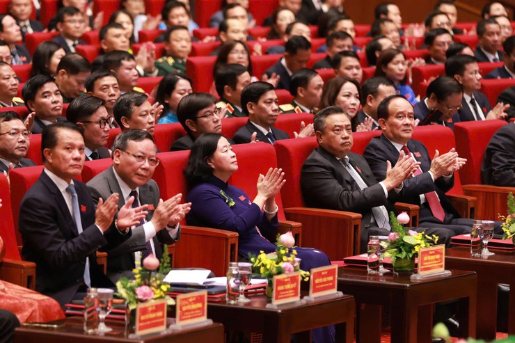Đại hội đại biểu Đảng bộ thành phố Hà Nội lần thứ XVIII hoàn thành phiên trù bị- Ảnh 2.