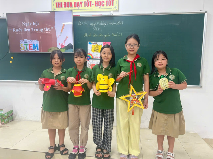 TRƯỜNG TIỂU HỌC ĐỊNH CÔNG ĐÁNH THỨC TIỀM NĂNG STEM TRONG TỪNG BÀI HỌC- Ảnh 1.