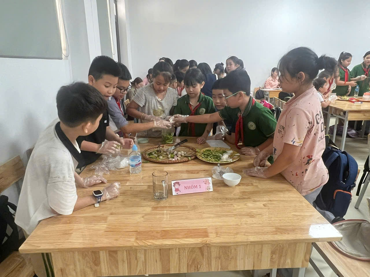 TRƯỜNG TIỂU HỌC ĐỊNH CÔNG ĐÁNH THỨC TIỀM NĂNG STEM TRONG TỪNG BÀI HỌC- Ảnh 3.