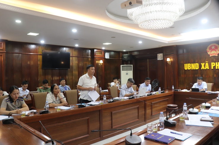  Hội nghị xin ý kiến các Sở, ngành và các đơn vị có liên quan về việc triển khai Kế hoạch tổ chức cưỡng chế đối với tổ chức, cá nhân vi phạm đất đai.- Ảnh 3.