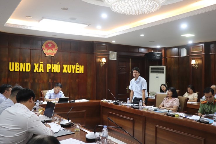  Hội nghị xin ý kiến các Sở, ngành và các đơn vị có liên quan về việc triển khai Kế hoạch tổ chức cưỡng chế đối với tổ chức, cá nhân vi phạm đất đai.- Ảnh 2.