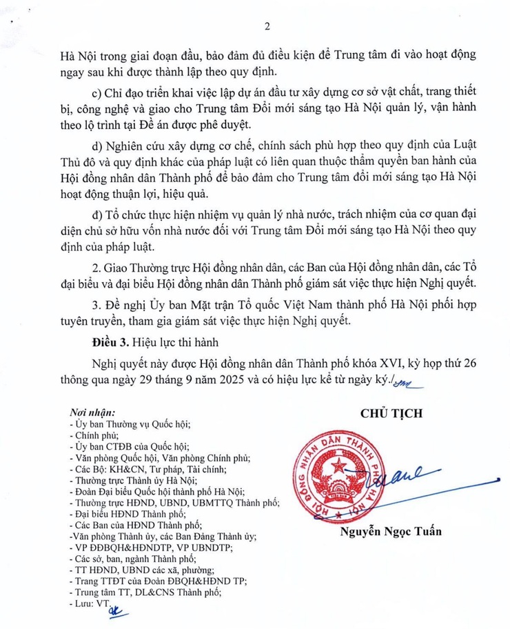 Hà Nội thành lập Trung tâm đổi mới sáng tạo thành phố - Ảnh 2.