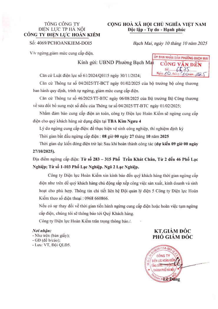 Thông báo giảm mức cung cấp điện- Ảnh 4.