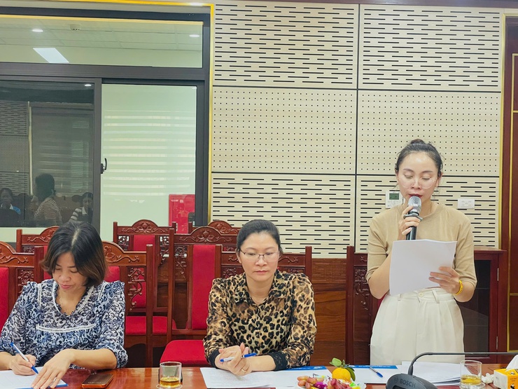Hội LHPN xã Phúc Thọ thông qua Quy chế làm việc và Chương trình hoạt động toàn khóa, nhiệm kỳ 2025–2030- Ảnh 3.
