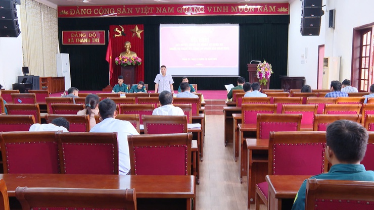 Thanh Trì triển khai xét duyệt công dân nhập ngũ và tham gia nghĩa vụ Công an nhân dân năm 2026- Ảnh 2.