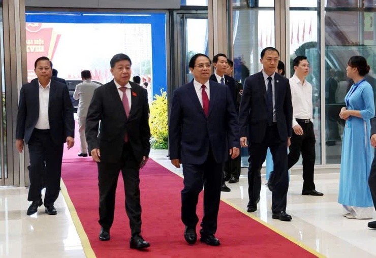 KHAI MẠC ĐẠI HỘI ĐẠI BIỂU ĐẢNG BỘ THÀNH PHỐ HÀ NỘI LẦN THỨ XVIII, NHIỆM KỲ 2025 - 2030- Ảnh 9.