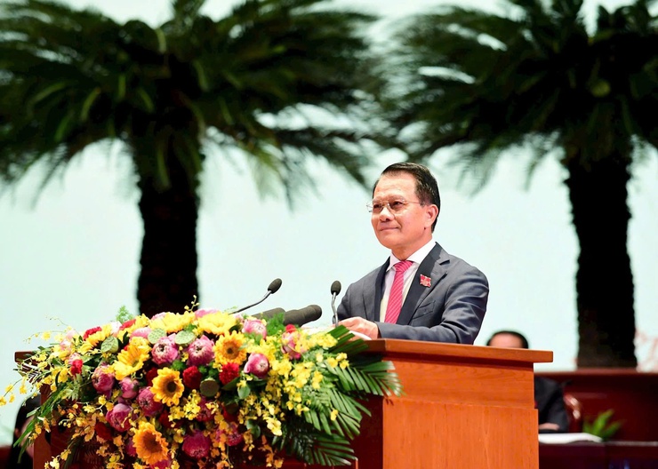 KHAI MẠC ĐẠI HỘI ĐẠI BIỂU ĐẢNG BỘ THÀNH PHỐ HÀ NỘI LẦN THỨ XVIII, NHIỆM KỲ 2025 - 2030- Ảnh 6.