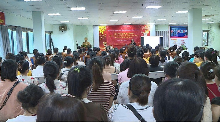 Công ty TNHH Bona Apparel Việt Nam, xã Phúc Thọ tuyên truyền, tư vấn pháp luật cho công nhân lao động- Ảnh 5.
