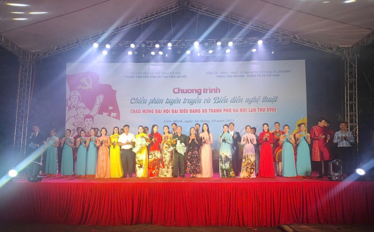 Chương trình nghệ thuật chào mừng Đại hội đại biểu thành phố Hà nội nhiệm kỳ 2025-2030- Ảnh 1.