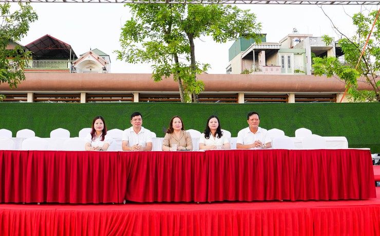 Xã Quốc Oai tổng duyệt sẵn sàng cho Đại hội Thể dục Thể thao lần thứ Nhất năm 2025- Ảnh 3.