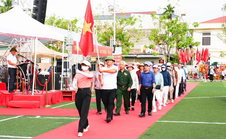 Xã Quốc Oai tổng duyệt sẵn sàng cho Đại hội Thể dục Thể thao lần thứ Nhất năm 2025- Ảnh 19.