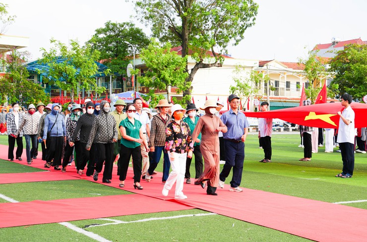 Xã Quốc Oai tổng duyệt sẵn sàng cho Đại hội Thể dục Thể thao lần thứ Nhất năm 2025- Ảnh 20.