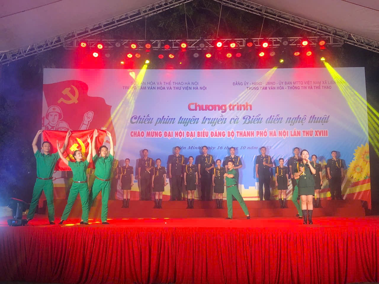 Chương trình nghệ thuật chào mừng Đại hội đại biểu thành phố Hà nội nhiệm kỳ 2025-2030- Ảnh 2.