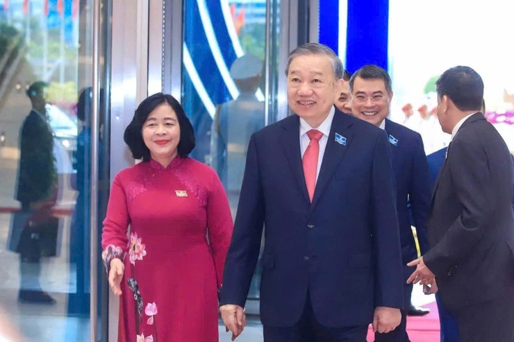KHAI MẠC ĐẠI HỘI ĐẠI BIỂU ĐẢNG BỘ THÀNH PHỐ HÀ NỘI LẦN THỨ XVIII, NHIỆM KỲ 2025 - 2030- Ảnh 2.