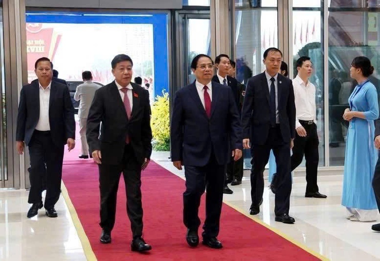 KHAI MẠC ĐẠI HỘI ĐẠI BIỂU ĐẢNG BỘ THÀNH PHỐ HÀ NỘI LẦN THỨ XVIII, NHIỆM KỲ 2025 - 2030- Ảnh 3.