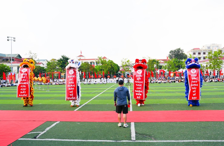 Xã Quốc Oai tổng duyệt sẵn sàng cho Đại hội Thể dục Thể thao lần thứ Nhất năm 2025- Ảnh 30.