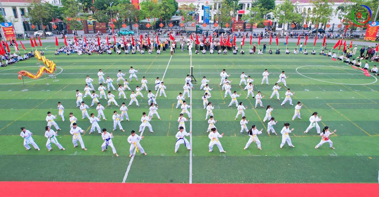Xã Quốc Oai tổng duyệt sẵn sàng cho Đại hội Thể dục Thể thao lần thứ Nhất năm 2025- Ảnh 31.
