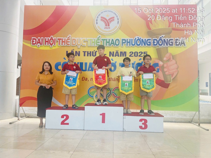 Giải cờ vua, cờ tướng, bóng bàn học sinh năm học 2025 - 2026 chào mừng Đại hội Đại biểu Thành phố Hà Nội lần thứ XVIII- Ảnh 25.
