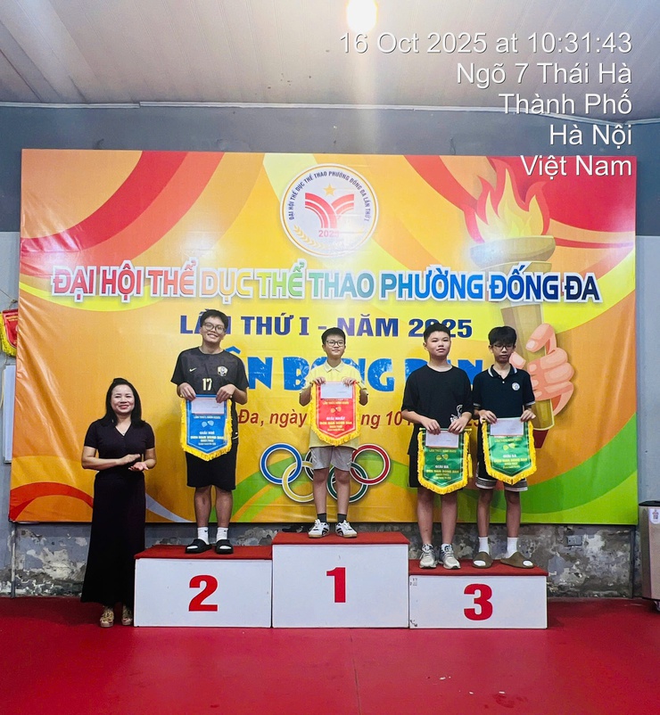 Giải cờ vua, cờ tướng, bóng bàn học sinh năm học 2025 - 2026 chào mừng Đại hội Đại biểu Thành phố Hà Nội lần thứ XVIII- Ảnh 22.