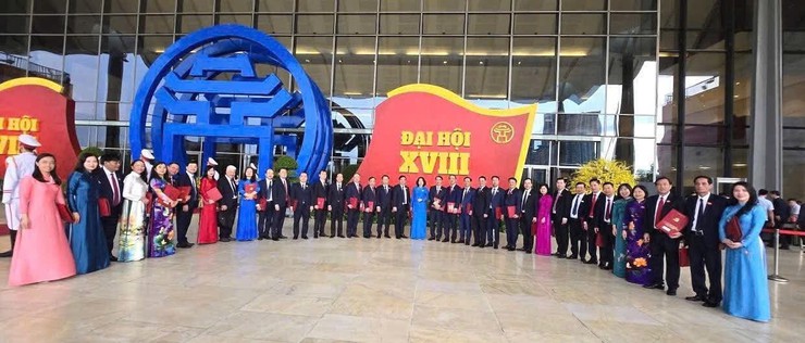 ĐỒNG CHÍ LÊ MINH ĐỨC - BÍ THƯ ĐẢNG ỦY XÃ THẠCH THẤT TÁI TRÚNG CỬ BAN CHẤP HÀNH ĐẢNG BỘ THÀNH PHỐ HÀ NỘI NHIỆM KỲ 2025-2030- Ảnh 2.