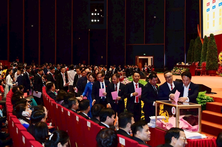 Đại hội đại biểu Đảng bộ TP Hà Nội khóa XVIII, nhiệm kỳ 2025-2030 thành công tốt đẹp.- Ảnh 3.