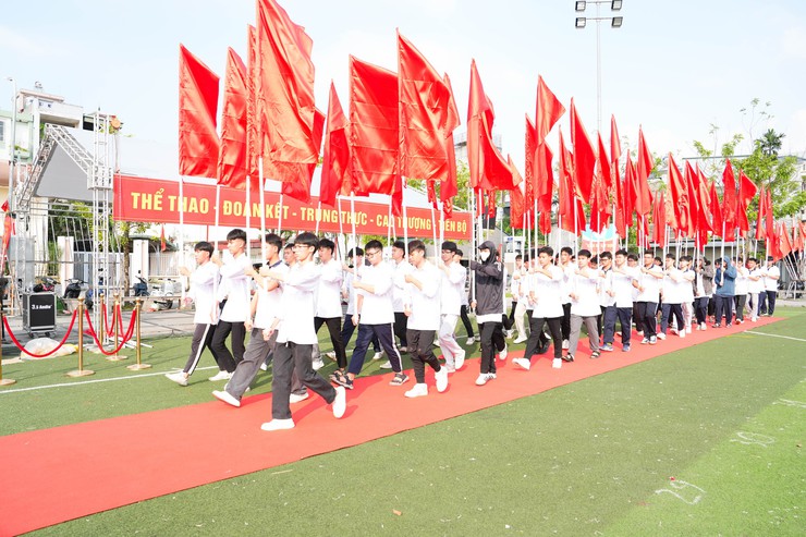 Xã Quốc Oai tổng duyệt sẵn sàng cho Đại hội Thể dục Thể thao lần thứ Nhất năm 2025- Ảnh 8.