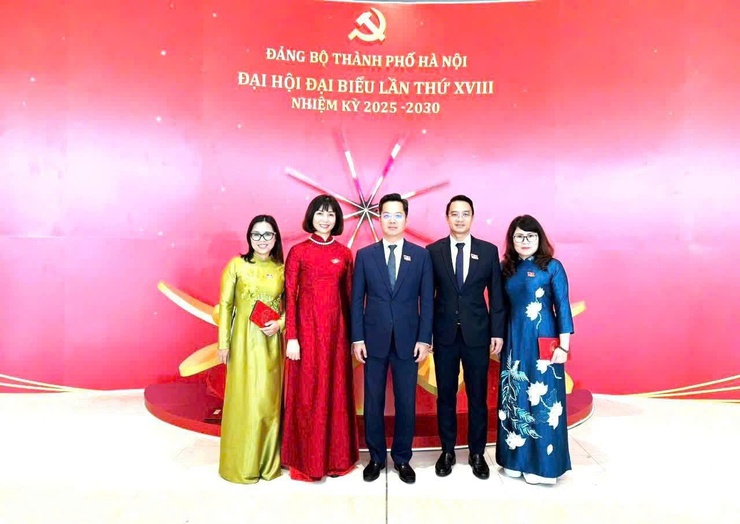 KHAI MẠC ĐẠI HỘI ĐẠI BIỂU ĐẢNG BỘ THÀNH PHỐ HÀ NỘI LẦN THỨ XVIII, NHIỆM KỲ 2025 - 2030- Ảnh 9.