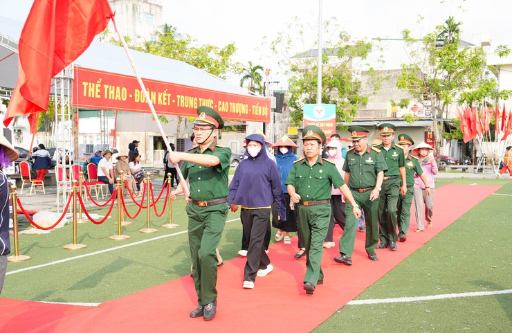 Xã Quốc Oai tổng duyệt sẵn sàng cho Đại hội Thể dục Thể thao lần thứ Nhất năm 2025- Ảnh 11.