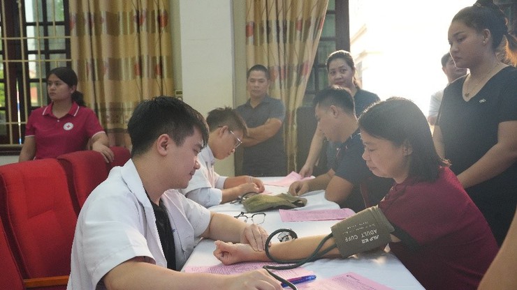 263 đơn vị máu an toàn trong Ngày hội Hiến máu tình nguyện năm 2025 tại xã Dương Hoà - Ảnh 7.