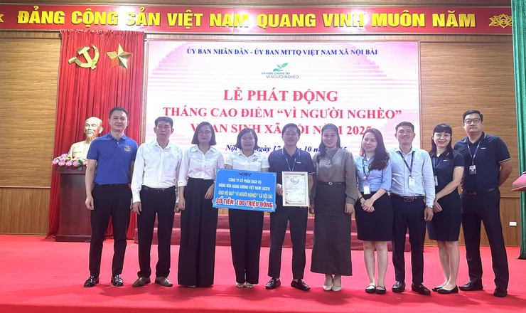 Xã Nội Bài phát động tháng cao điểm “Vì người nghèo” và an sinh xã hội năm 2025- Ảnh 7.