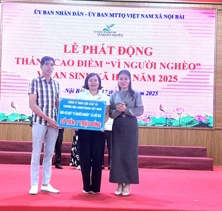 Xã Nội Bài phát động tháng cao điểm “Vì người nghèo” và an sinh xã hội năm 2025- Ảnh 11.