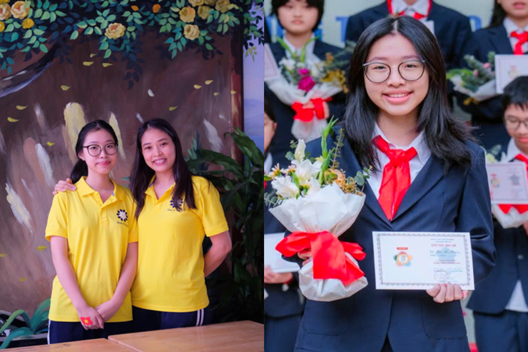 NỮ SINH BÙI HÀ PHƯƠNG LỚP 9A3 TRƯỜNG THCS HOÀNG MAI XUẤT SẮC GIÀNH HỌC BỔNG CHÍNH PHỦ SINGAPORE (ASEAN) NĂM 2025
- Ảnh 3.