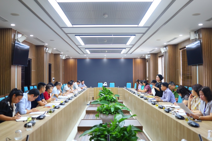 Tây Hồ họp triển khai, gấp rút hoàn tất công tác chuẩn bị Đại hội TDTT Phường lần thứ I, năm 2025- Ảnh 1.