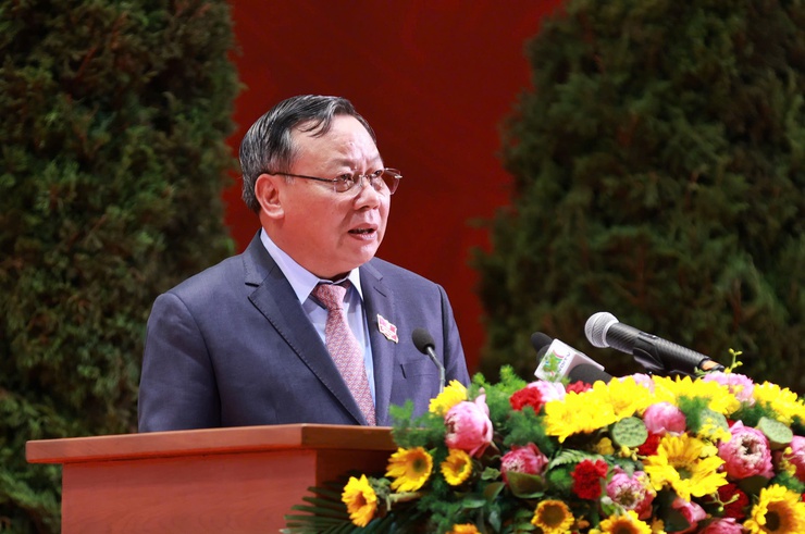 Công bố 75 Ủy viên Ban Chấp hành Đảng bộ Hà Nội khóa XVIII, nhiệm kỳ 2025-2030 vừa được bầu.- Ảnh 1.