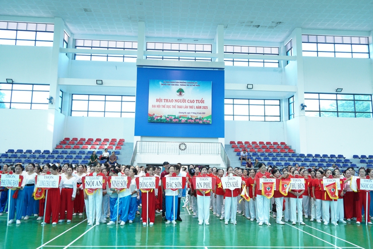 Phường Chương Mỹ tổ chức Hội thao Người cao tuổi năm 2025- Ảnh 3.