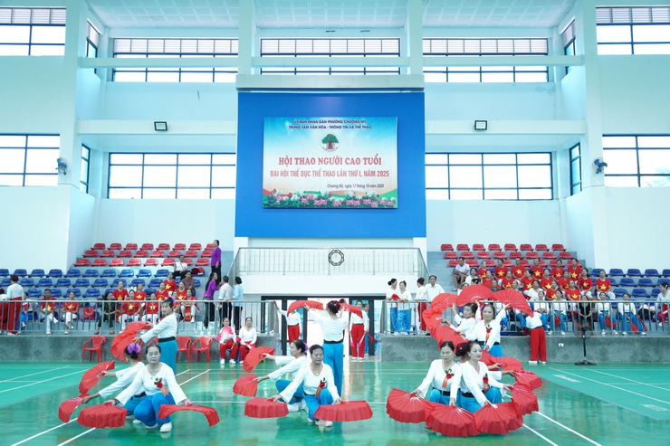 Phường Chương Mỹ tổ chức Hội thao Người cao tuổi năm 2025- Ảnh 4.