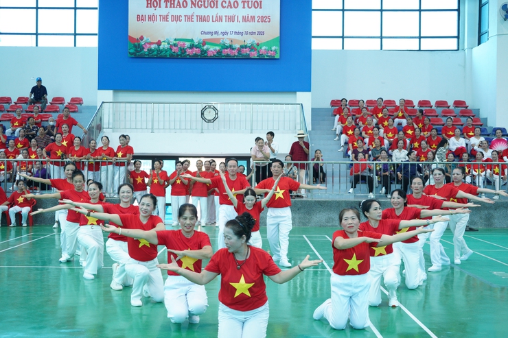 Phường Chương Mỹ tổ chức Hội thao Người cao tuổi năm 2025- Ảnh 11.