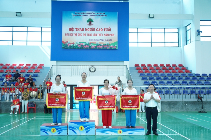 Phường Chương Mỹ tổ chức Hội thao Người cao tuổi năm 2025- Ảnh 12.