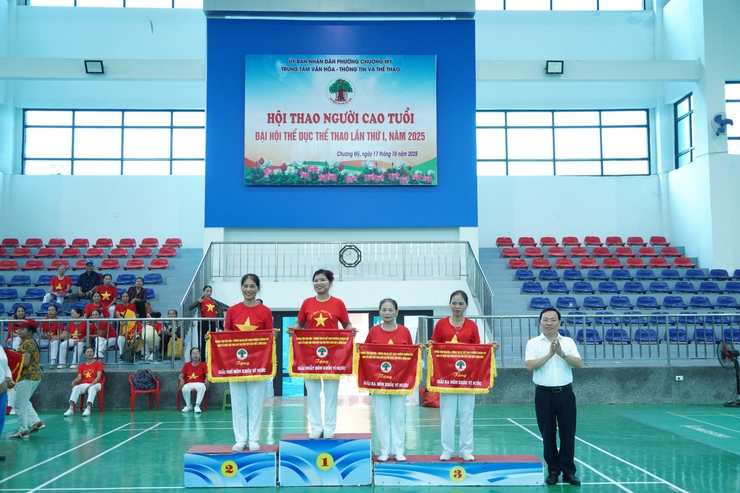Phường Chương Mỹ tổ chức Hội thao Người cao tuổi năm 2025- Ảnh 13.