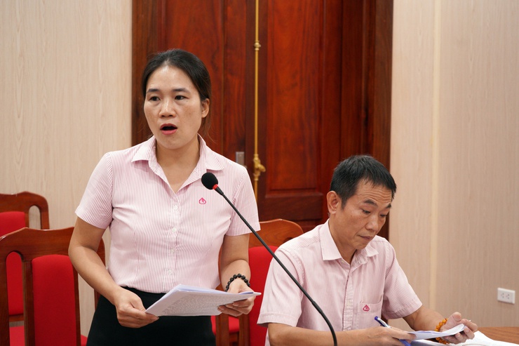 Phòng giao dịch Ngân hang Chính sách Xã hội Chương Mỹ đánh giá kết quả hoạt động ủy thác tín dụng chính sách quý III, triển khai nhiệm vụ quý IV năm 2025- Ảnh 7.