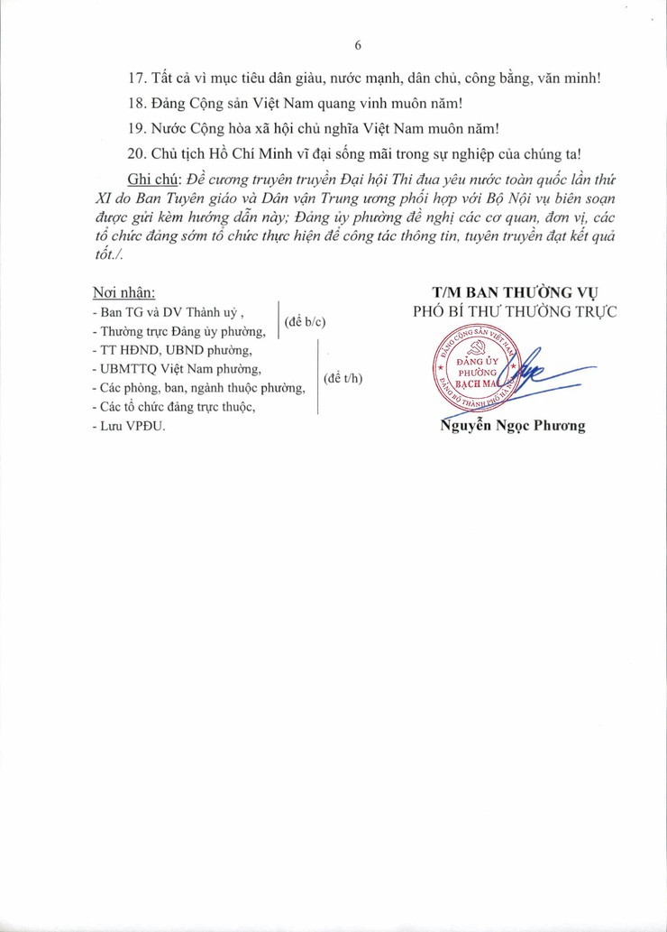 Tuyên truyền Đại hội thi đua yêu nước toàn quốc lần thứ XI phường Bạch Mai năm 2025- Ảnh 6.