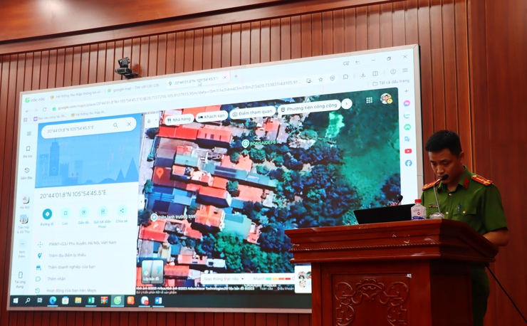 Giao ban tiến độ thực hiện chiến dịch làm giàu, làm sạch dữ liệu Quốc gia về đất đai và cập nhật thông tin cơ sở thuộc diện quản lý về PCCC- Ảnh 1.