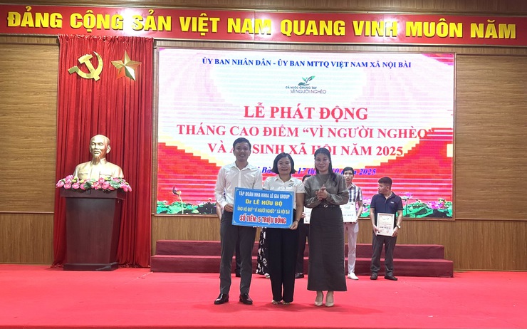 Xã Nội Bài phát động tháng cao điểm “Vì người nghèo” và an sinh xã hội năm 2025- Ảnh 13.