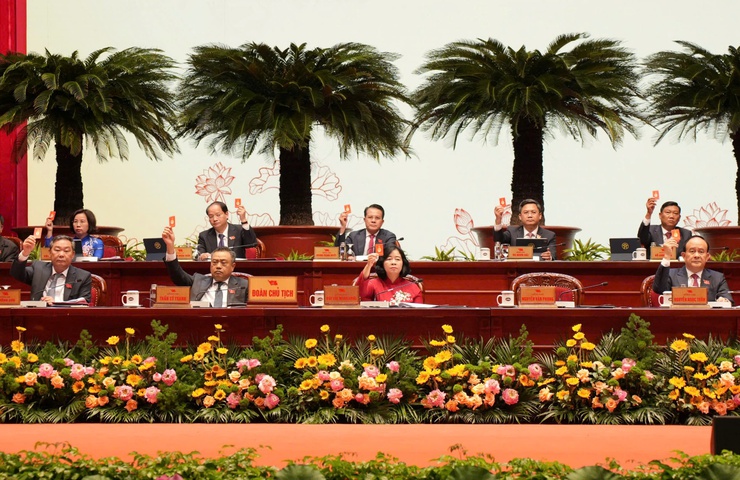 Đồng chí Nguyễn Hoàng Trường - Bí thư Đảng ủy, Chủ tịch HĐND xã Hoài Đức trúng cử Ban Chấp hành Đảng bộ Thành phố Hà Nội khóa XVIII- Ảnh 1.