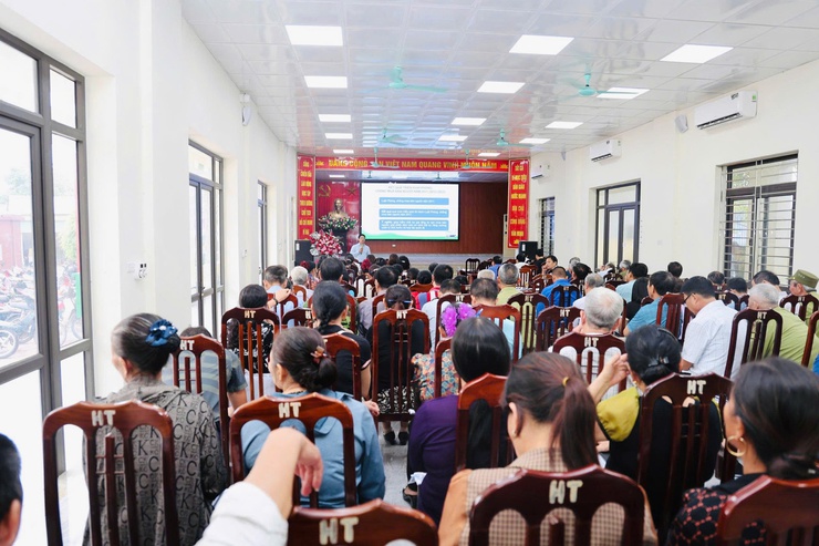 Xã Hòa Xá tổ chức tập huấn tuyên truyền Luật Phòng, chống mua bán người và hỗ trợ nạn nhân- Ảnh 4.